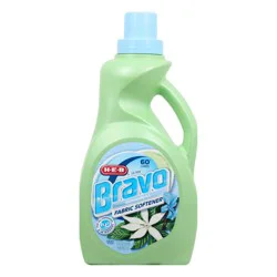 H-E-B Bravo HE Liquid Fabric Softener, 60 Loads - Original