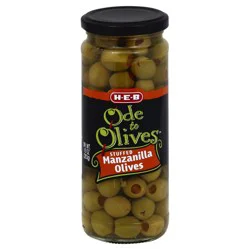 H-E-B Ode to Olives Stuffed Manzanilla Green Olives