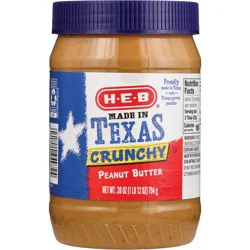 H-E-B Made in Texas Crunchy Peanut Butter