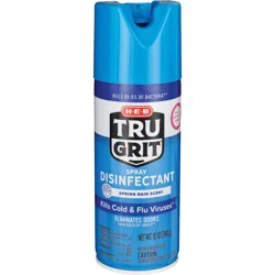 H-E-B Tru Grit Disinfectant Spray - Spring Rain