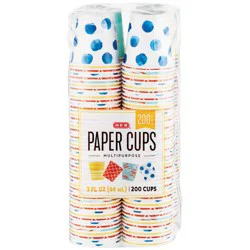 H-E-B 3 oz Multipurpose Paper Cups
