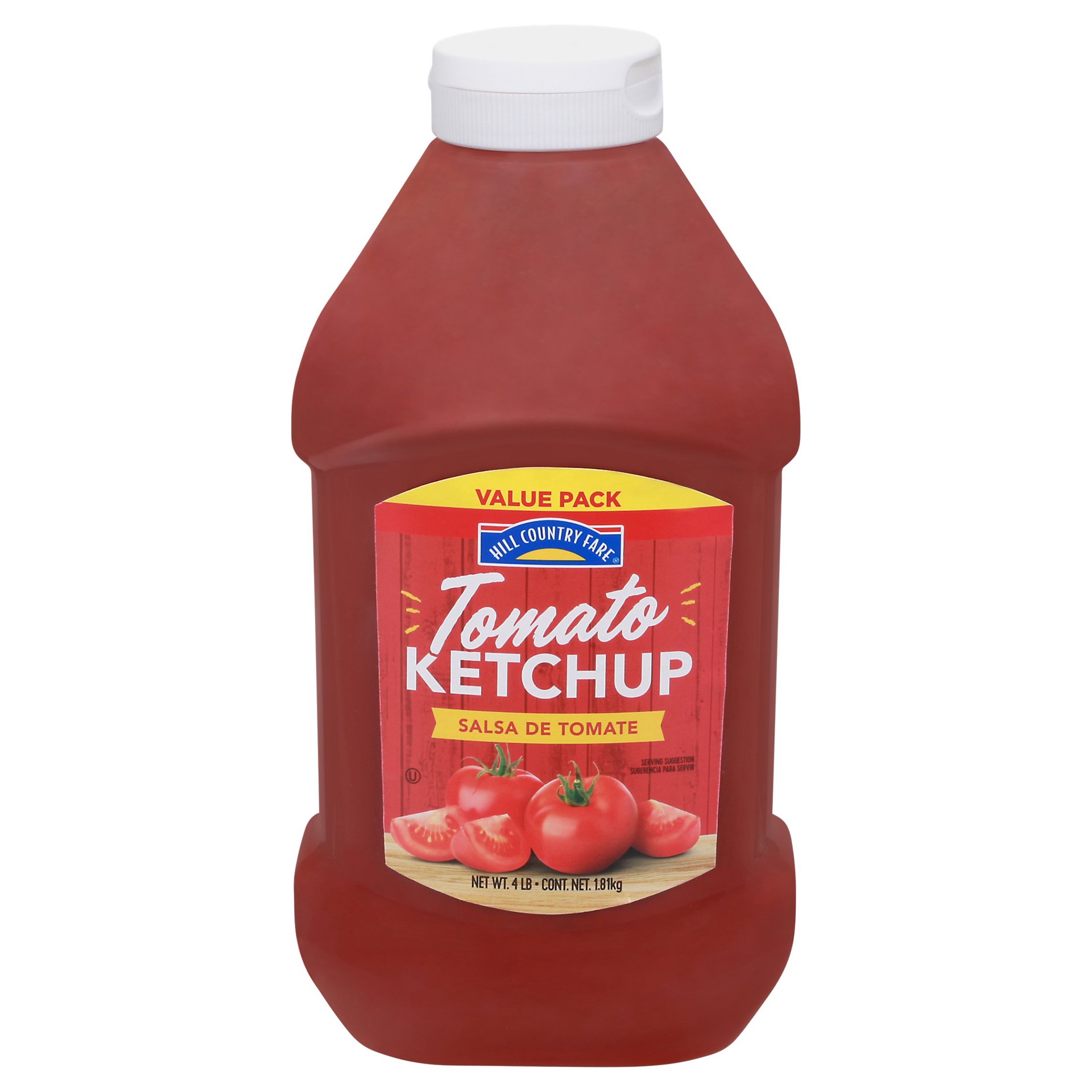 slide 1 of 1, Hill Country Fare Tomato Ketchup, 64 oz
