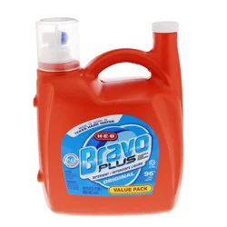 H-E-B Bravo Plus HE Original Liquid Laundry Detergent Value Pack 96 Loads