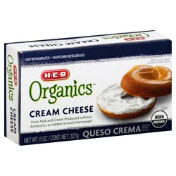 H-E-B Organics Cream Cheese Brick