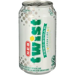 H-E-B Diet Twist Soda