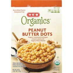 H-E-B Organics Peanut Butter Dots Cereal