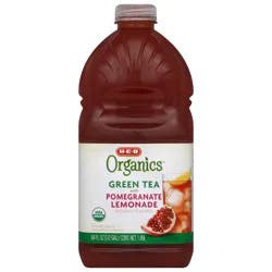 H-E-B Organics Green Tea with Pomegranate Lemonade