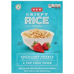 H-E-B Crispy Rice Cereal