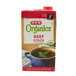 H-E-B Organics Beef Stock