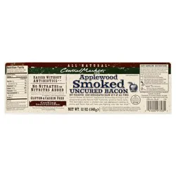Central Market Natural Applewood Smoked Uncured Bacon