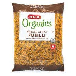 H-E-B Organics Whole Wheat Fusilli