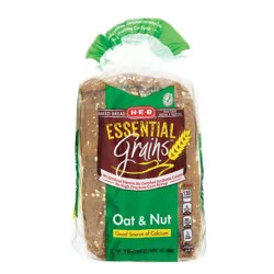 H-E-B Essential Grains Oat & Nut Sliced Bread
