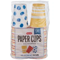 H-E-B 9 oz Multipurpose Paper Cups