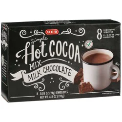 H-E-B Milk Chocolate Hot Cocoa Mix