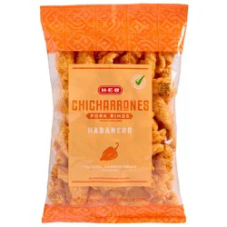 H-E-B Chicharrones Pork Rinds - Habanero