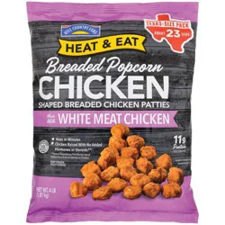 Hill Country Fare Heat & Eat Frozen Breaded Popcorn Chicken - Texas-Size Pack