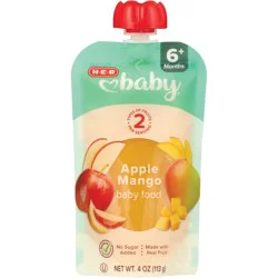 H-E-B Baby Food Pouch - Apple & Mango
