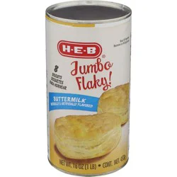 H-E-B Jumbo Flaky Buttermilk Biscuits