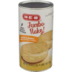 H-E-B Jumbo Flaky Butter-Flavored Biscuits