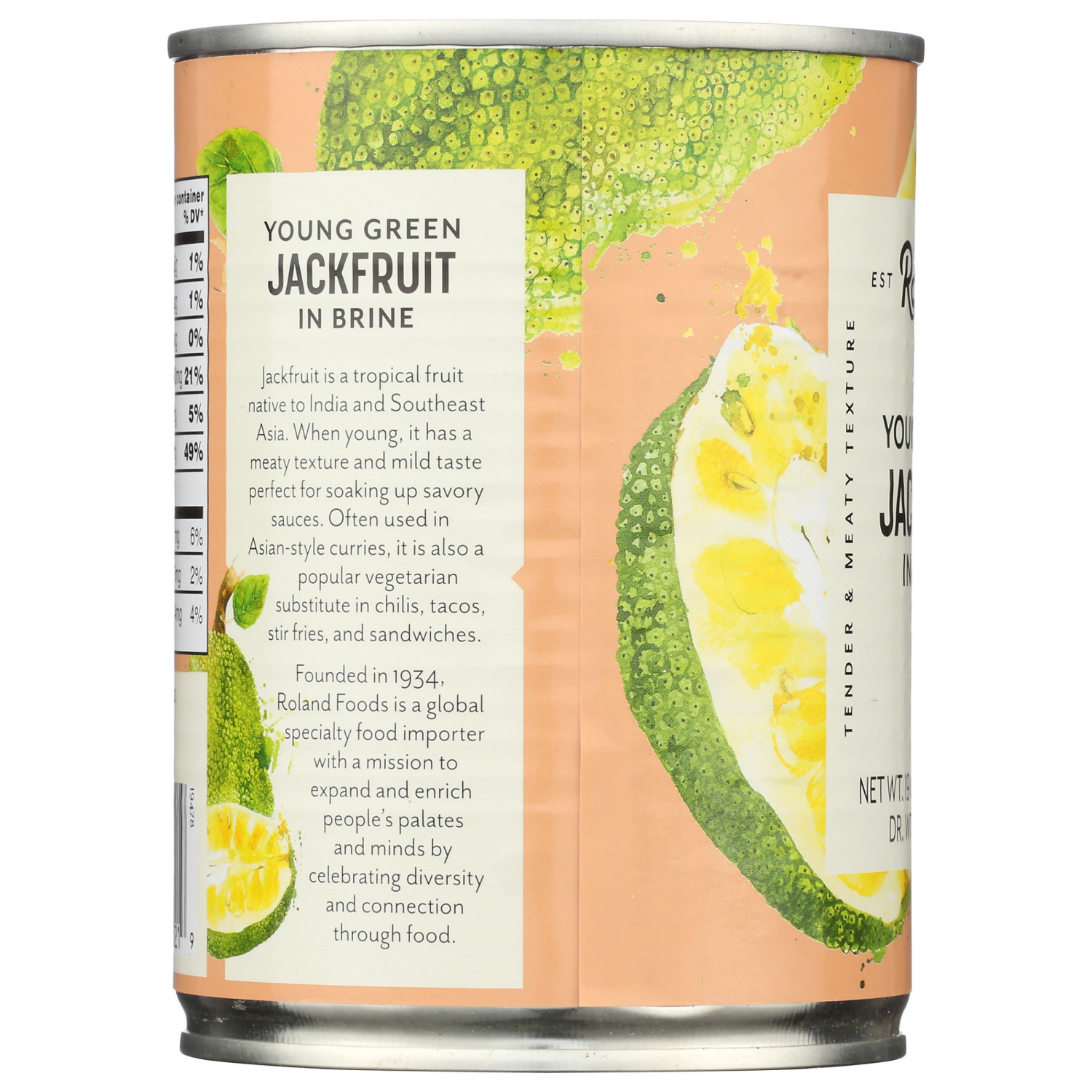 slide 3 of 3, Roland In Brine Young Green Jackfruit 19 oz, 19 oz