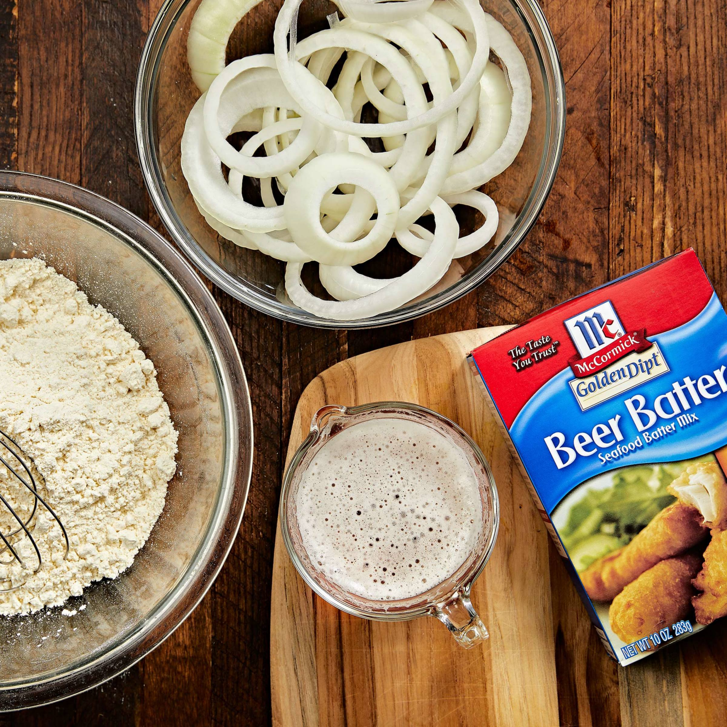 slide 3 of 3, McCormick Beer Batter Seafood Batter Mix, 10 oz