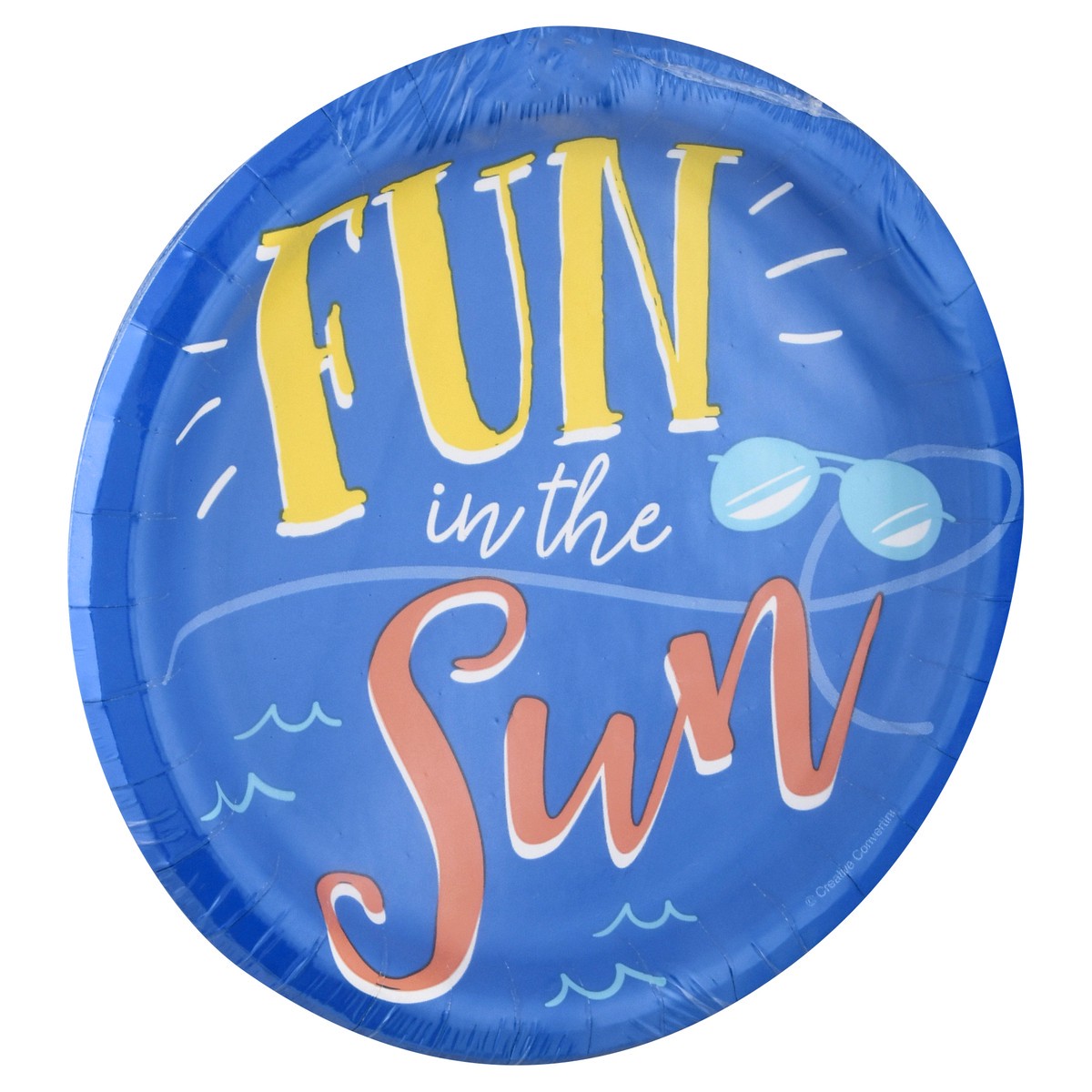 slide 7 of 10, Party Creations Creative Converting Summer Sayings 7 Inch Plate, 8 ct