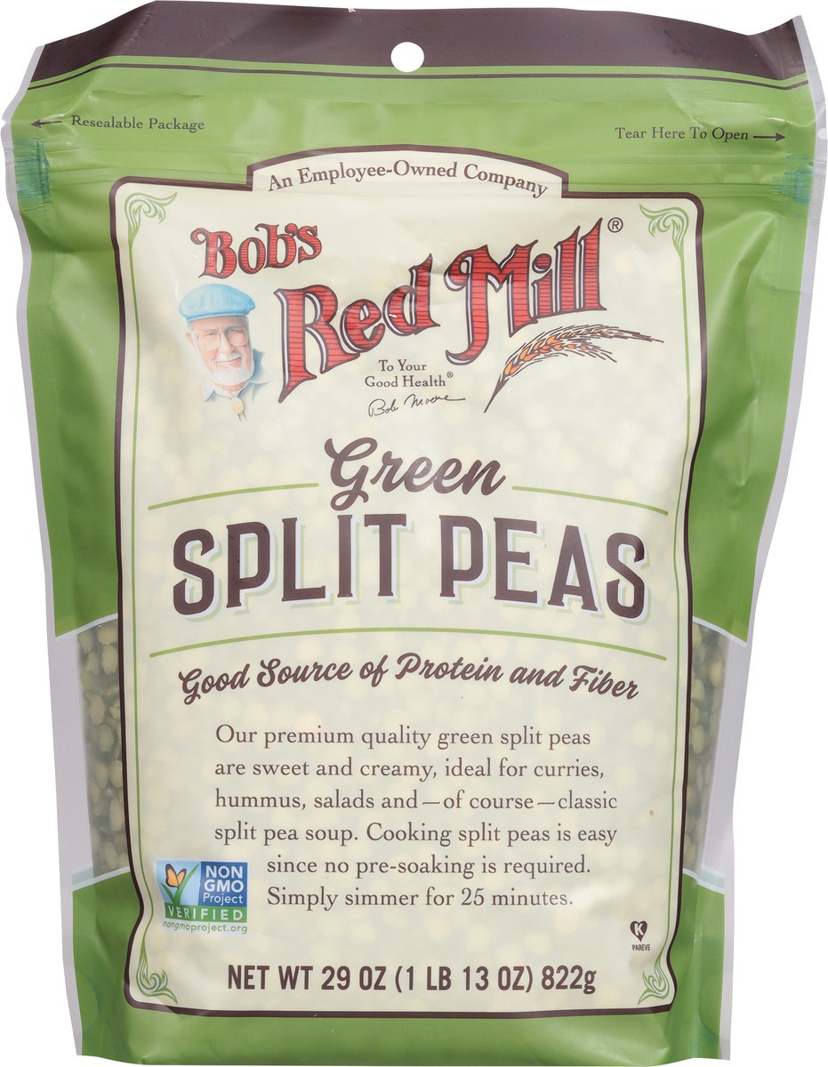 slide 8 of 13, Bob's Red Mill Green Split Peas 29 oz, 29 oz