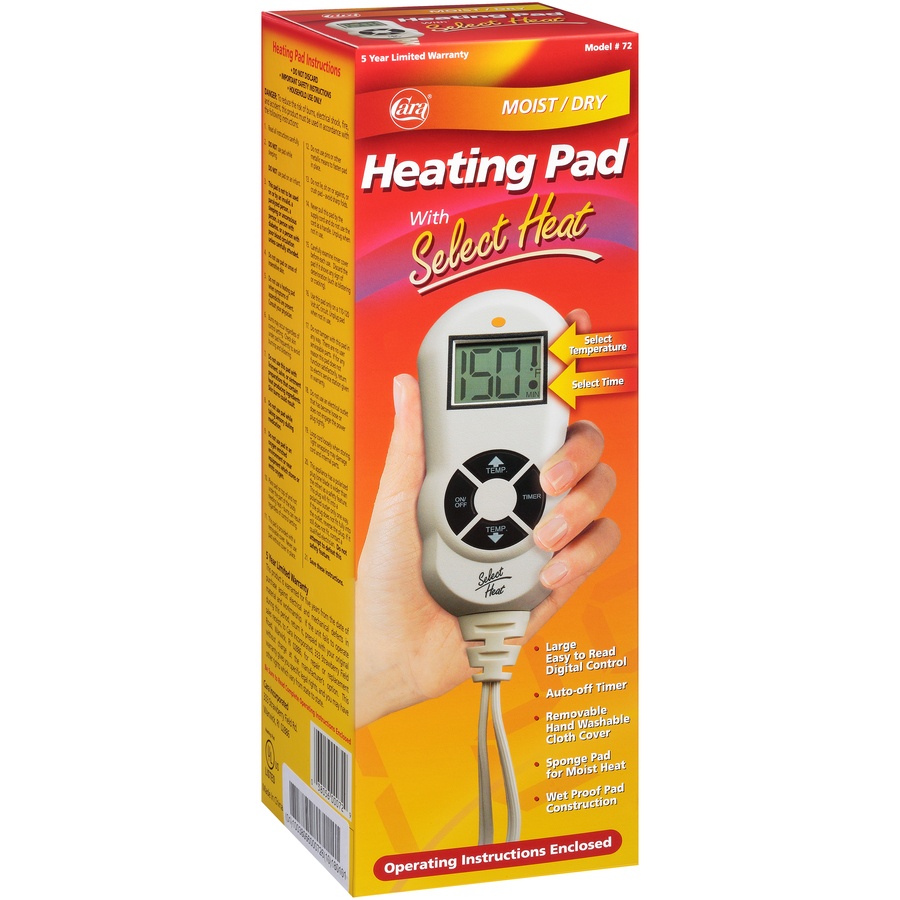 slide 2 of 6, Cara Heating Pad 1 ea, 1 ea