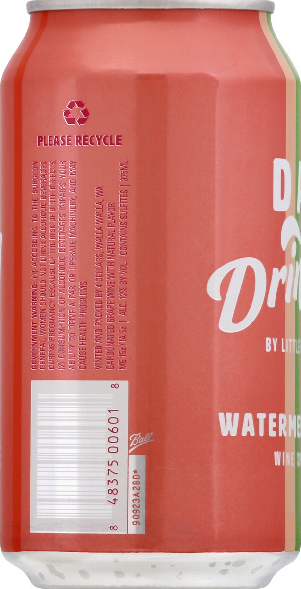 slide 3 of 9, Day Drinking Watermelon Rose Wine Spritzer 375 ml, 375 ml