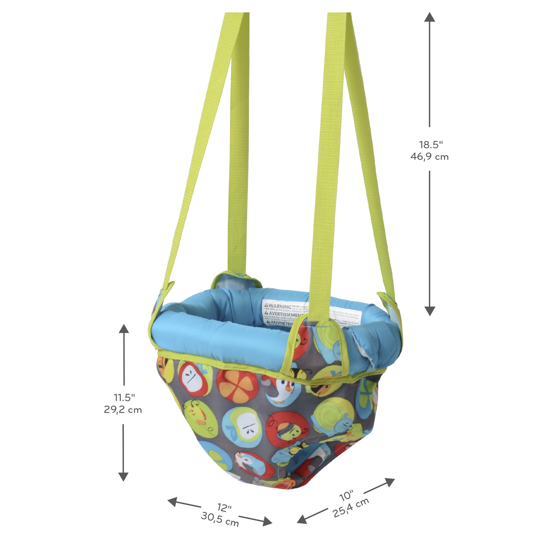 slide 7 of 9, Exersaucer Door Jumper (Bumbly), 2.92 lb