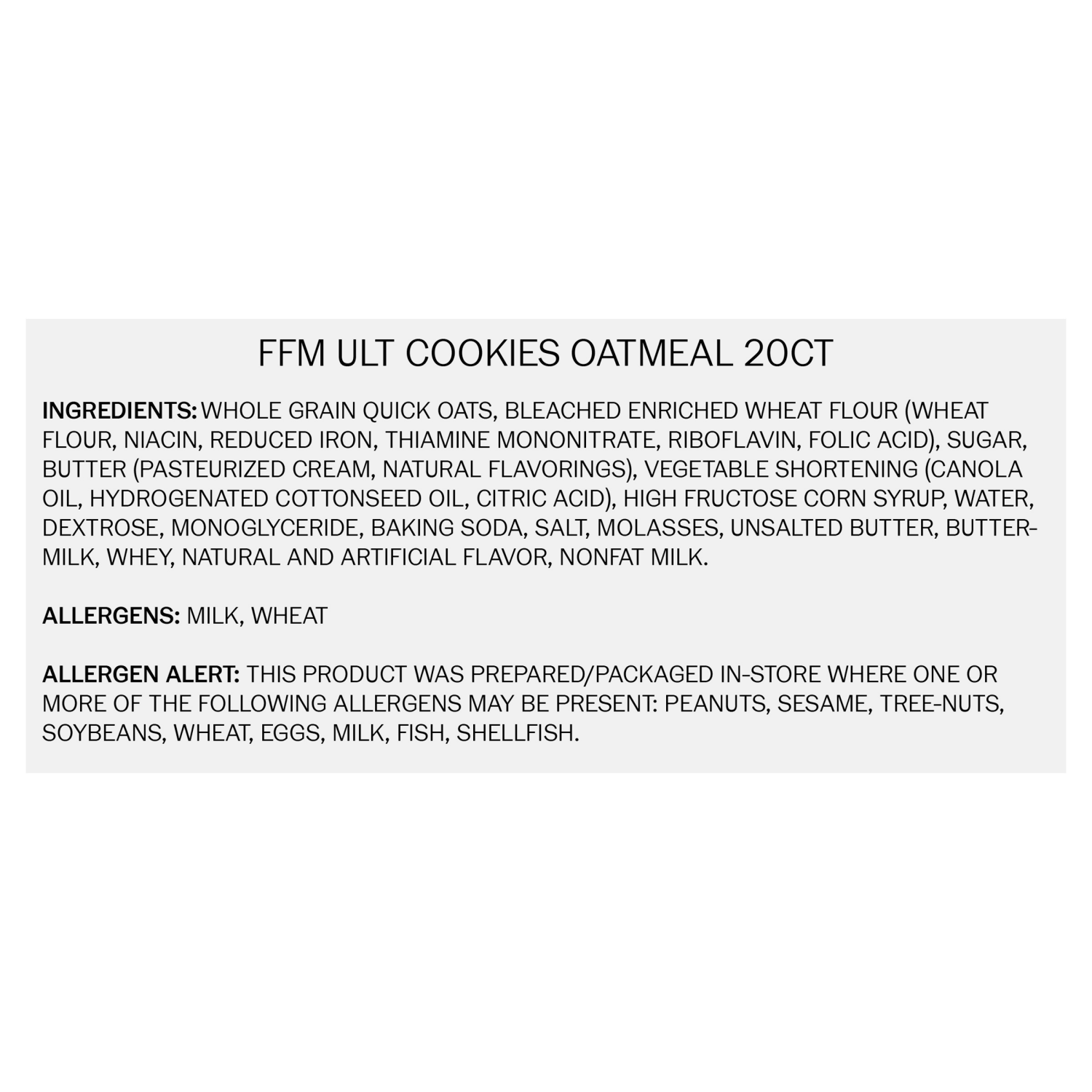 slide 2 of 4, Fresh from Meijer Ultimate Oatmeal Cookies, 20 Count, 20 ct