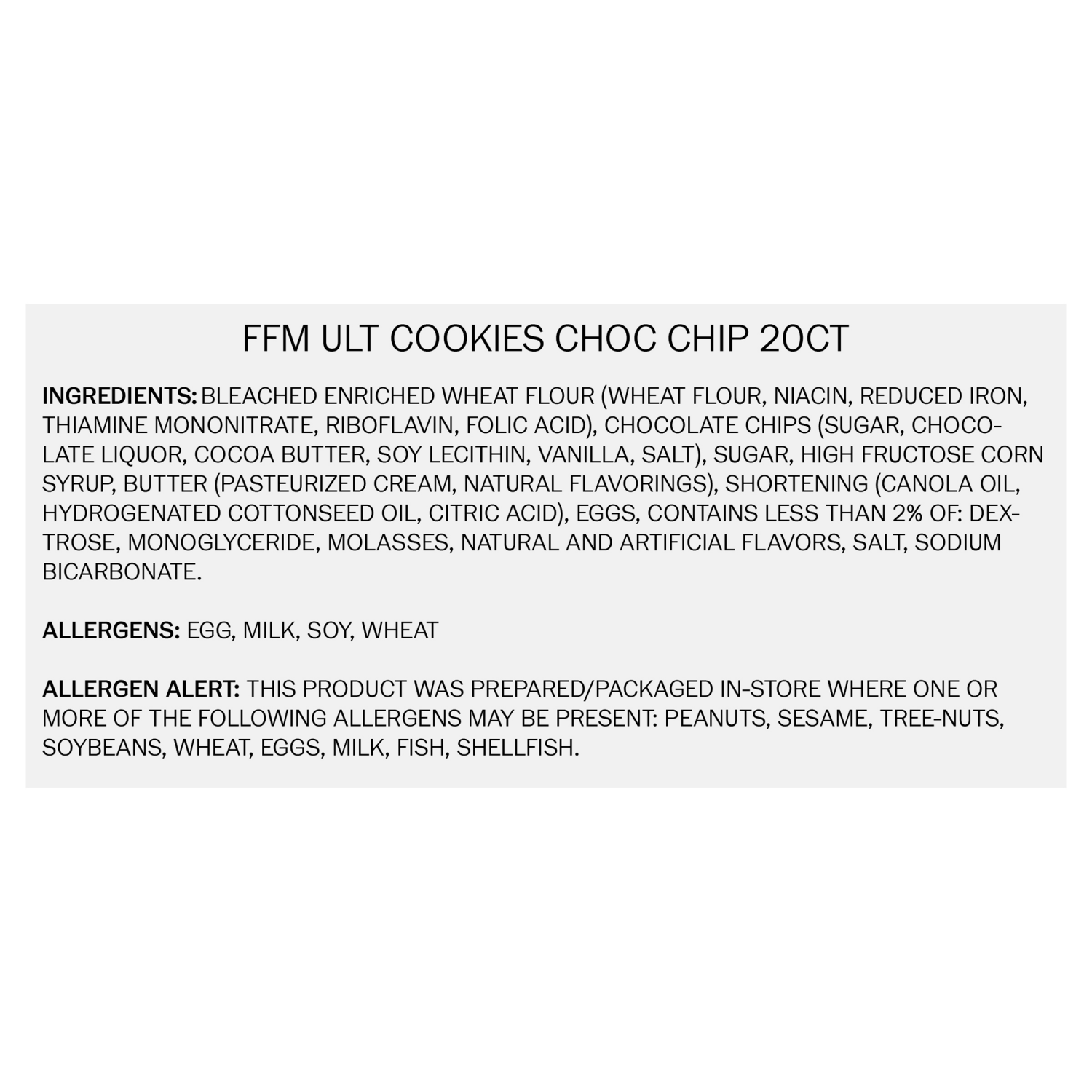 slide 2 of 2, Fresh from Meijer Ultimate Chocolate Chip Cookies, 20 Count, 20 ct