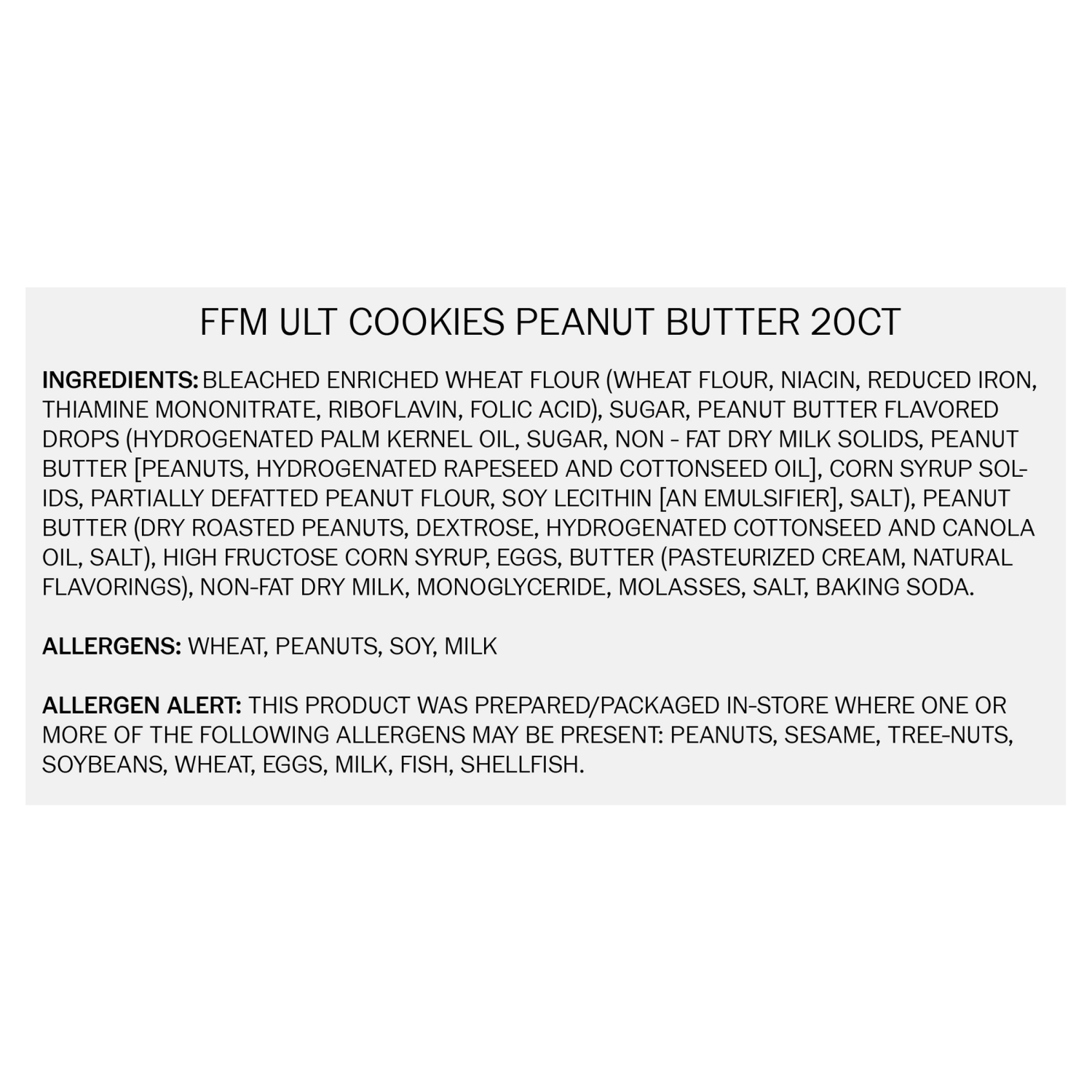 slide 2 of 4, Fresh from Meijer Ultimate Peanut Butter, 20 Count, 20 ct