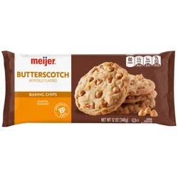 Meijer Butterscotch Baking Chips