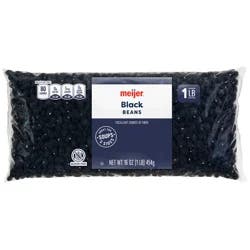Meijer Black Beans, 16 Oz