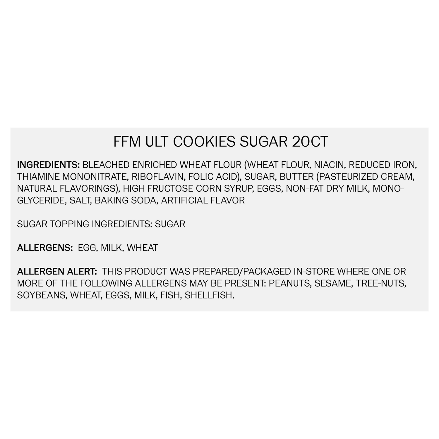 slide 2 of 4, Fresh from Meijer Ultimate Sugar Cookies, 20 Count, 20 ct