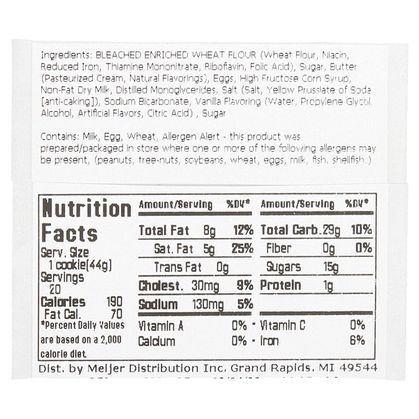 slide 8 of 13, Fresh from Meijer Ultimate Sugar Cookies, 20 ct