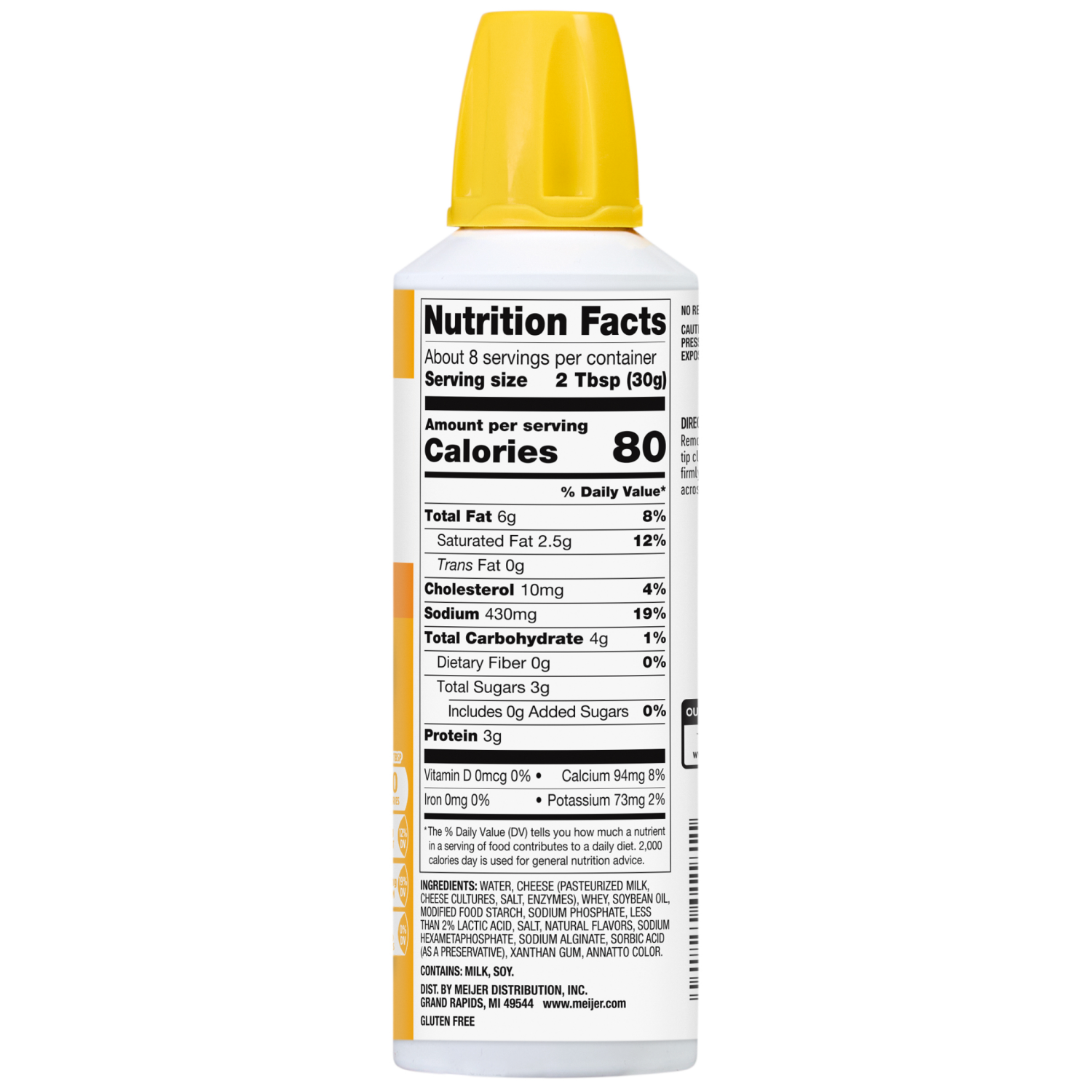 slide 3 of 3, Meijer Cheddar Party Cheese, 8 oz