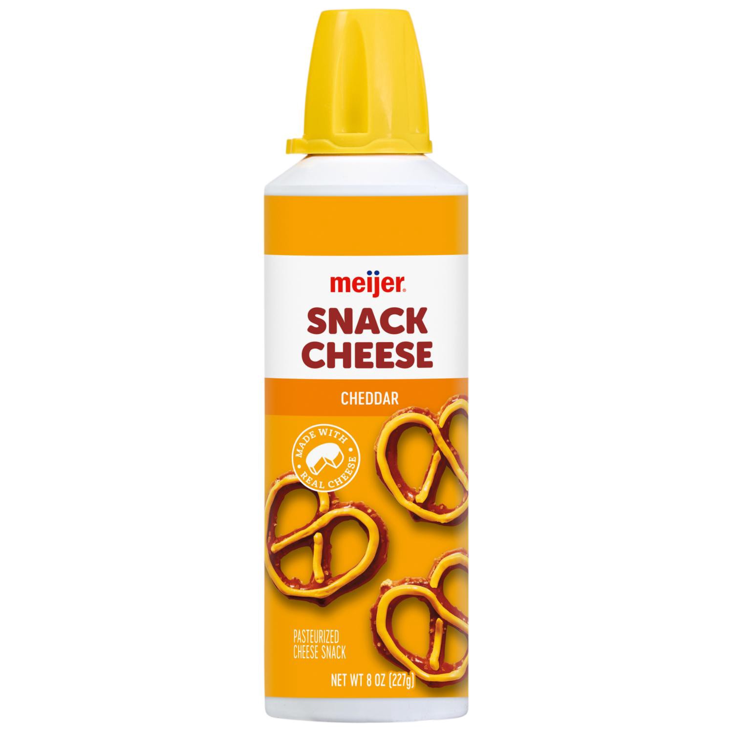 slide 1 of 3, Cheddar Snack Cheese, 8 Oz, 8 oz