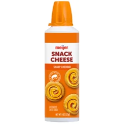 Meijer Spray Cheese Sharp Cheddar