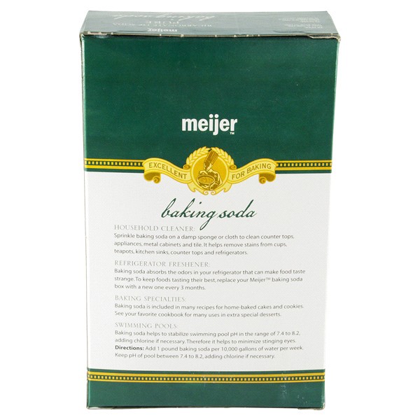 slide 11 of 21, Meijer Baking Soda, 64 oz