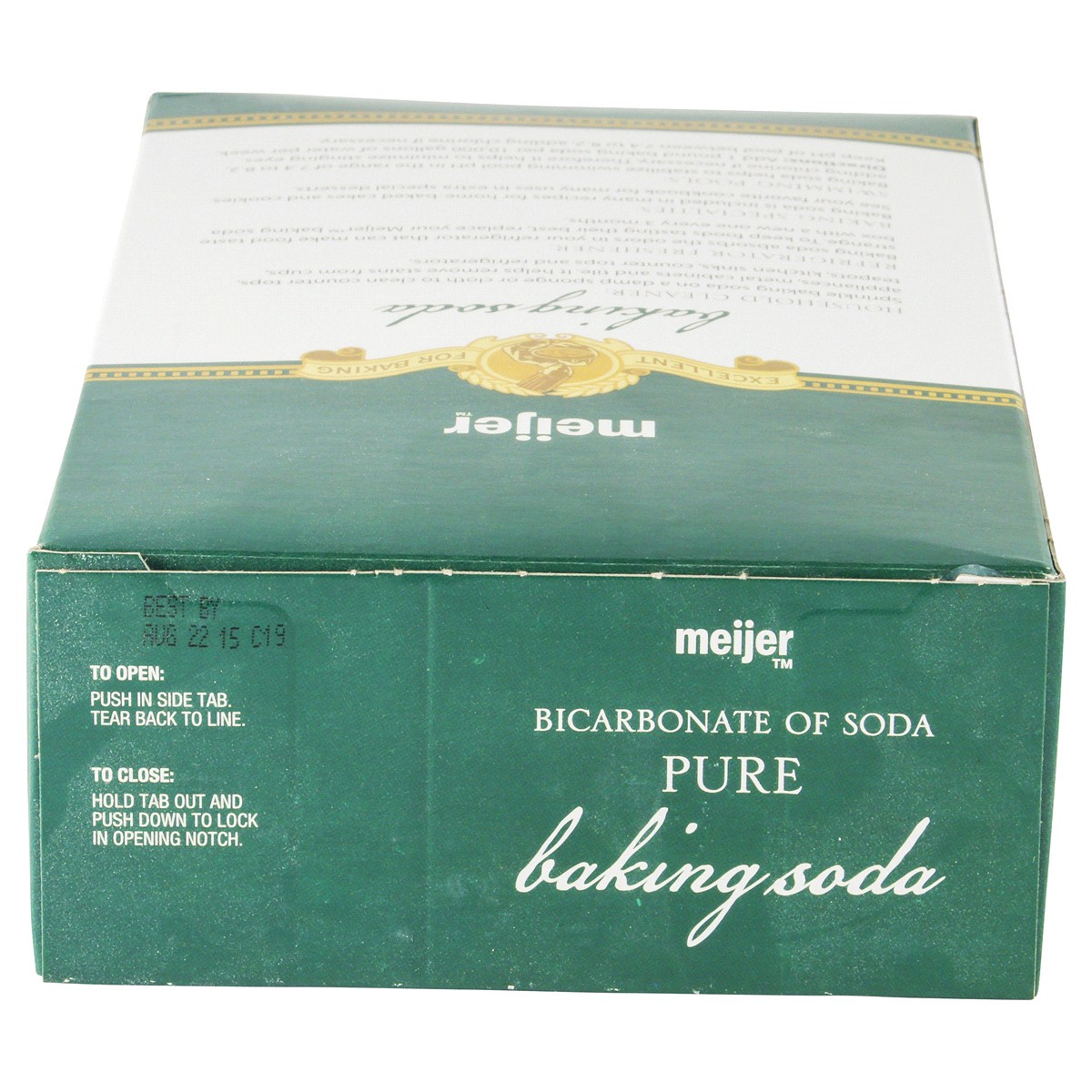 slide 10 of 21, Meijer Baking Soda, 64 oz
