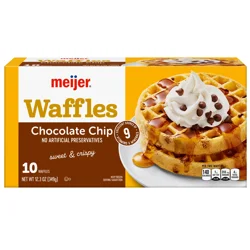 Chocolate Chip Waffles, 10 Count, 12.3 Oz