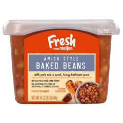 Fresh From Meijer Amish Baked Beans, 16 Oz