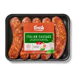 Fresh from Meijer Hot Italian Sausage, 19 oz