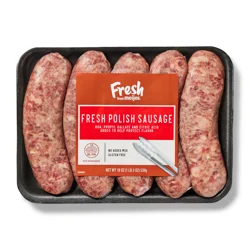 Fresh from Meijer Fresh Polish Sausage, 19 oz