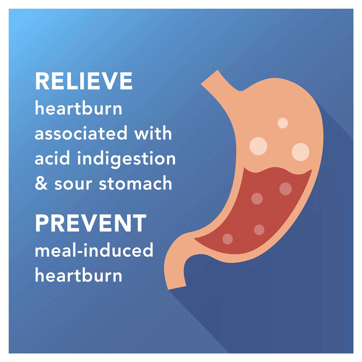 slide 3 of 5, Meijer Heartburn Relief Tablets, 60 ct, 60 ct