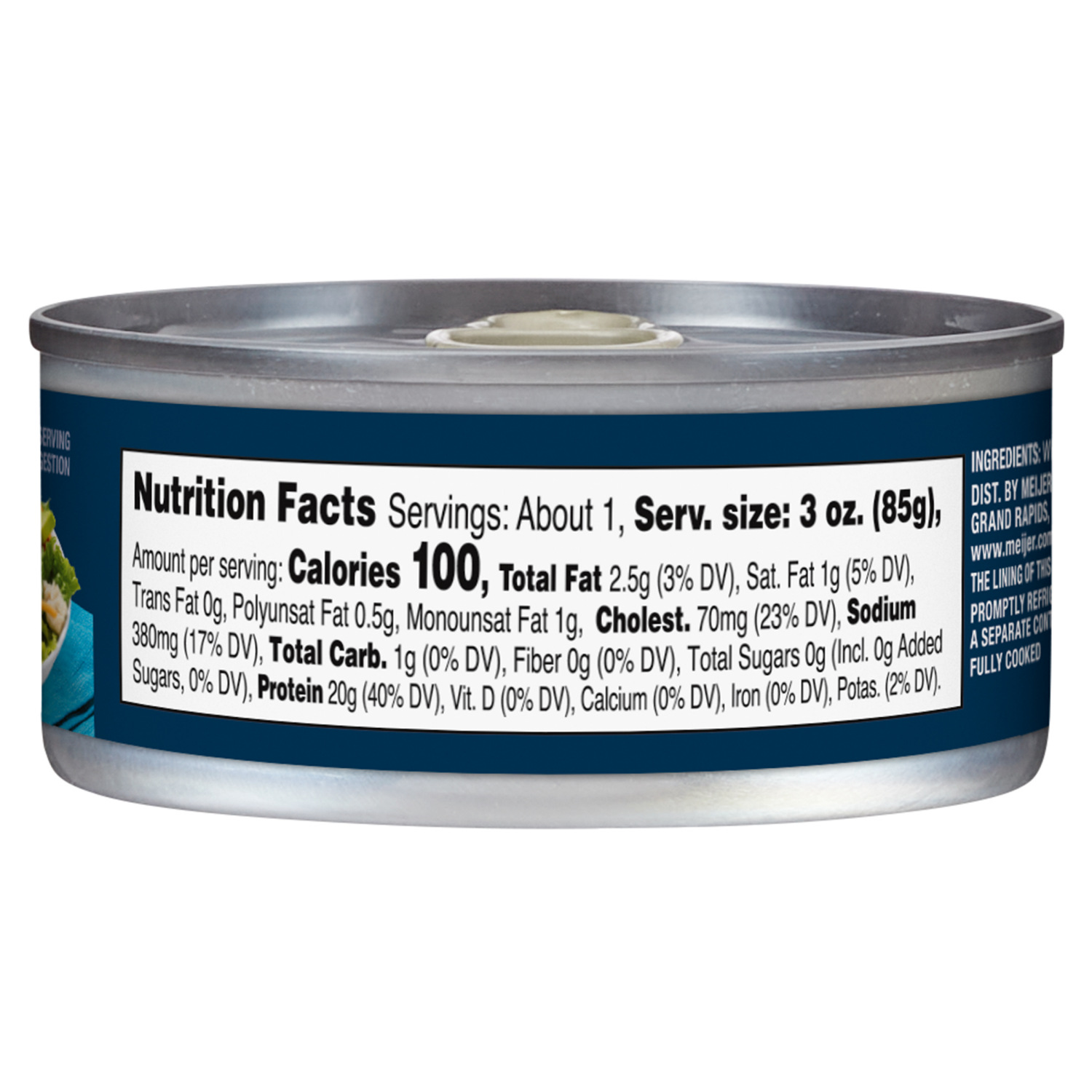 slide 3 of 3, Meijer Premium Chunk Canned White Chicken, 5 oz