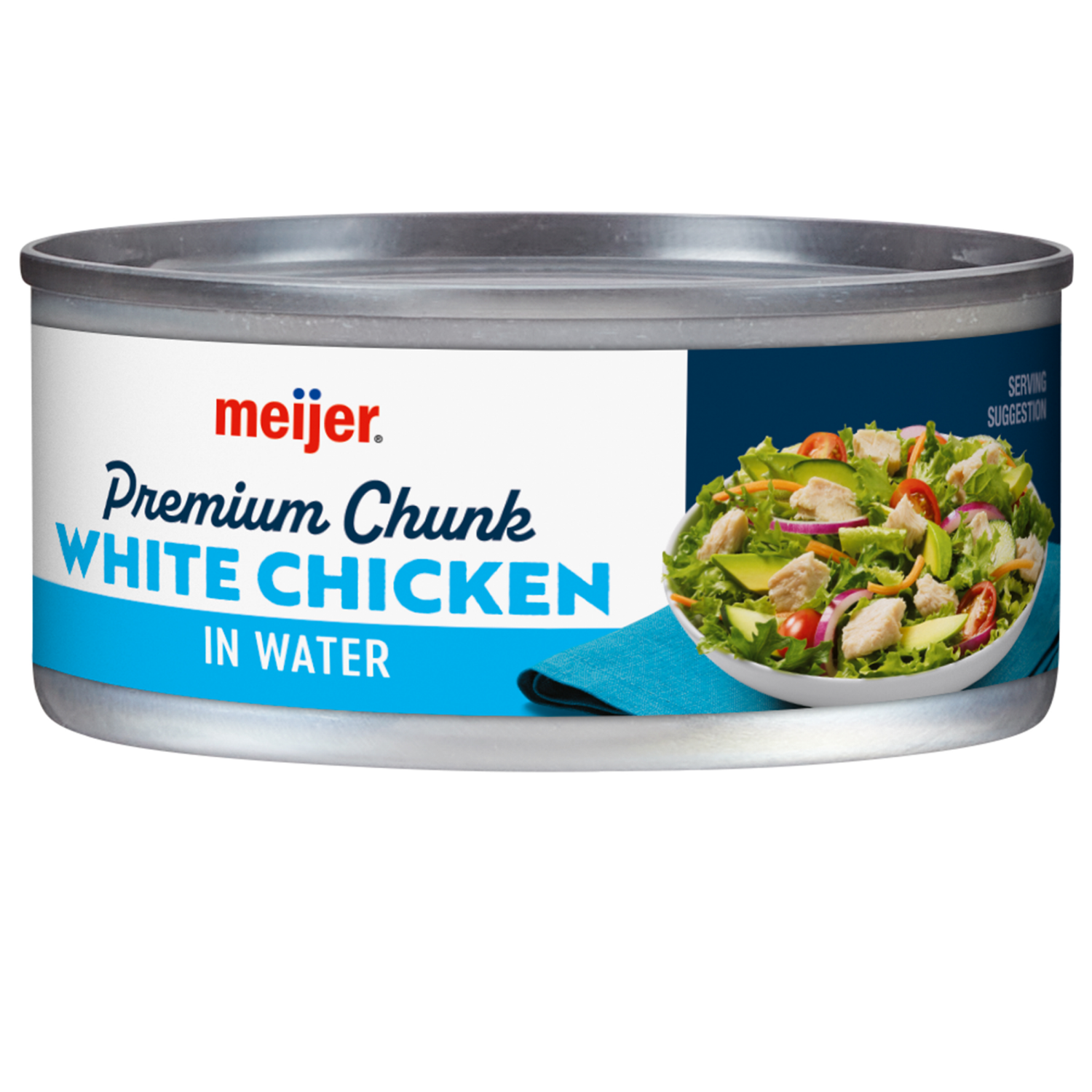 slide 1 of 3, Meijer Premium Chunk Canned White Chicken, 5 oz