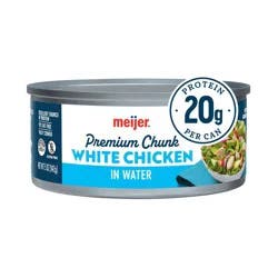 Meijer Premium Chunk Canned White Chicken, 5 Oz